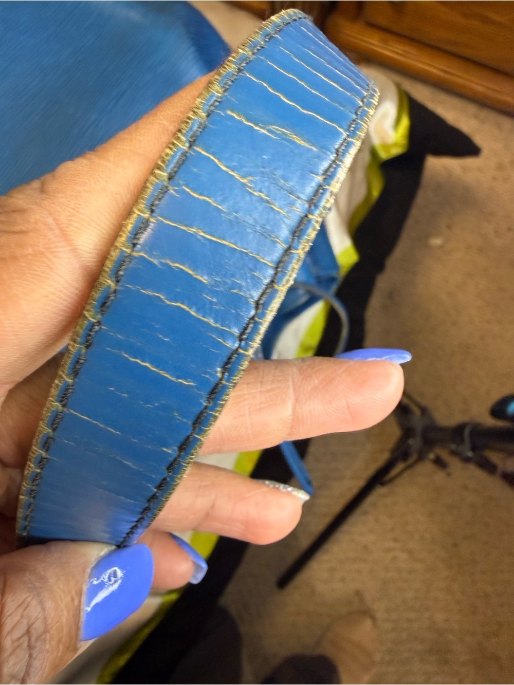 Louis Vuitton Epi Leather Noé Bucket Bag – Blue (Vintage) – Includes COA - Picture 17 of 17